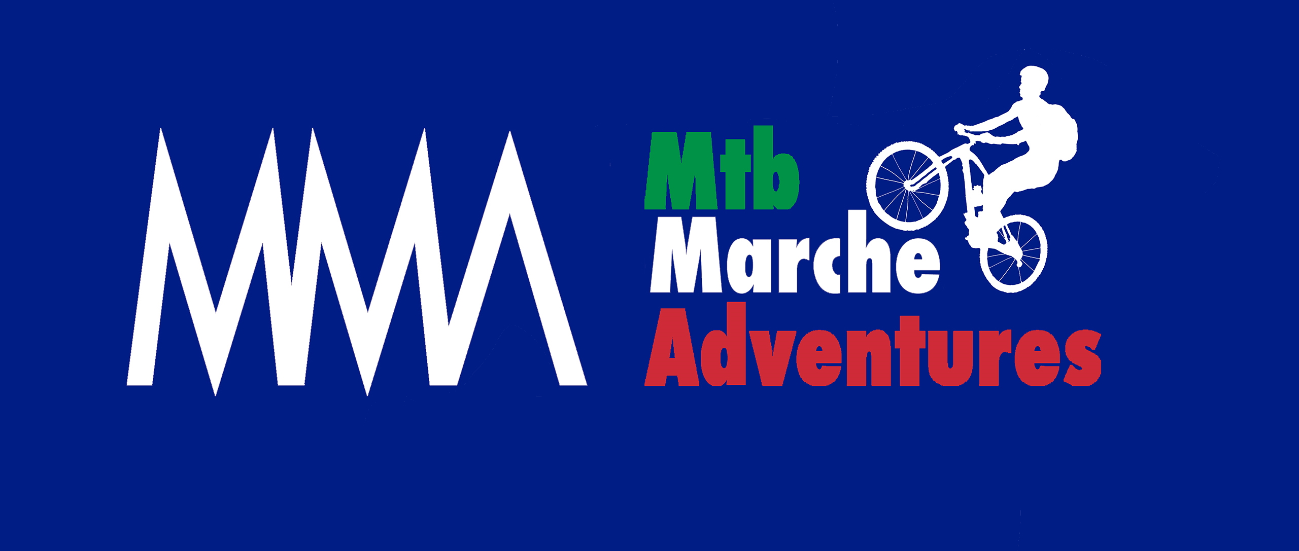 logo tricolore mtb marche adventures
